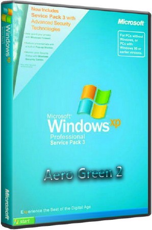 Windows XP Pro x86 VL SP3 Aero Green 2 (2011/RUS)