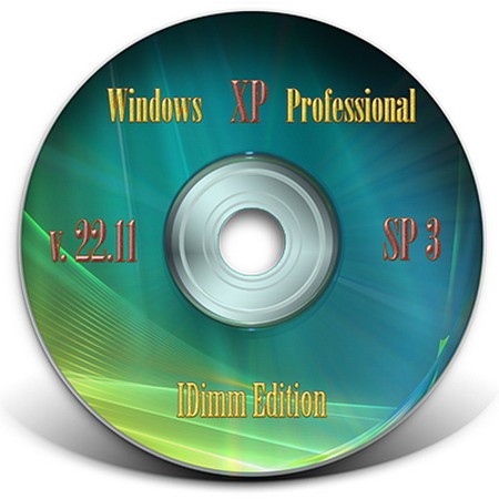 Windows XP SP3 IDimm Edition 22.11 RUS (VLK) Full + Lite
