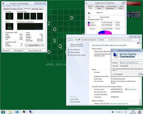 Microsoft Windows 8 - Enter Version (x64/RUS/ENG/2011)