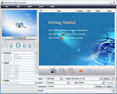 Joboshare Video Converter 2.9.6.0520