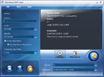 Joboshare DVD Copy 3.0.6.0520