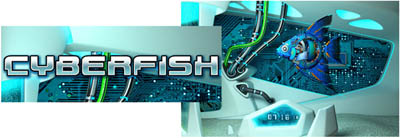 Cyberfish 3D Screensaver 1.0.2 ()