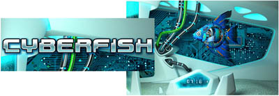Cyberfish 3D Screensaver 1.0.2 (�����������)
