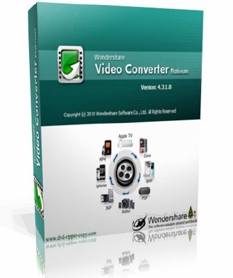 Wondershare Video Converter Platinum 5.1.3.1 Portable