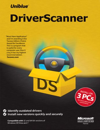DriverScanner Uniblue 2011 4.0.1.6 Rus