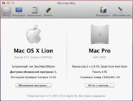 Apple Mac OS X 10.7 Lion Developer Preview 3 Build 14A459� (2011/ML)