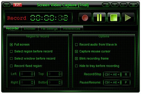 IwantSoft Screen Video Capture v1.0 / Eng / 2011