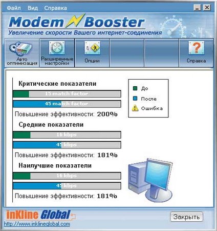 Modem Booster v5.0 Rus -  oea