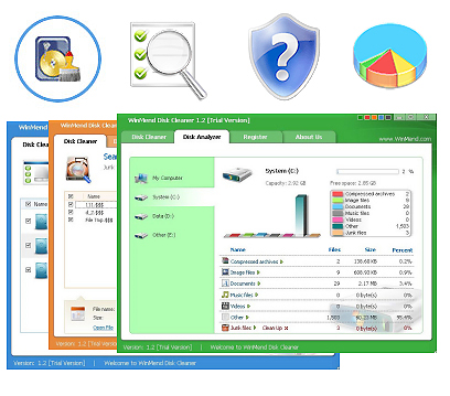WinMend Disk Cleaner 1.4.8 / Rus