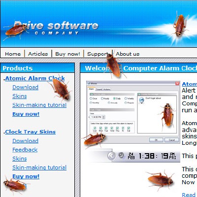     / Cockroach on Desktop v1.0 (Eng)