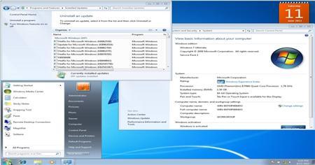 Windows 7 Ultimate SP1 Rus/Eng (x86/x64) 08.06.2011 by Tonkopey