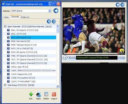 SopCast 3.4.0 + Rus