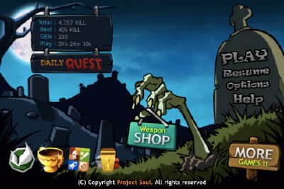 Zombie Sweeper v1.2.0 [iPhone/iPod Touch]