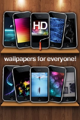 Wallpapers HD Gold for iPhone, iPod and iPad v1.3 [iPhone/iPod Touch]