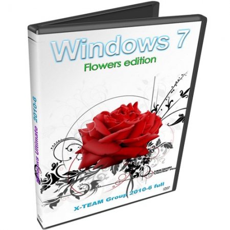 Windows 7 Ultimate X-TEAM Group 2010-6 Flowers Edition Full