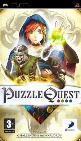 Puzzle Quest: Challenge of the Warlords (2007/ENG/PSP)