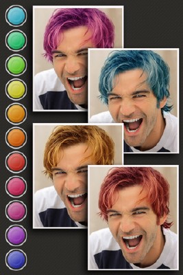 Hair Color Booth v1.1 [iPhone/iPod Touch]