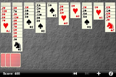 Spider Solitaire Pro v1.3.4 [iPhone/iPod Touch]