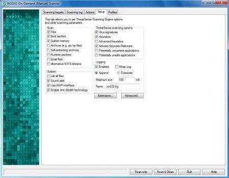 ESET NOD32 Scanner [19.07.2011] 6307 Portable