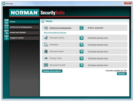 Norman Antivirus & Antispyware -    90 