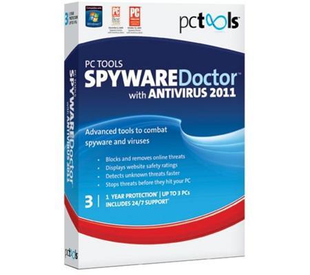 PC TOOLS SPYWARE DOCTOR WITH ANTIVIRUS 2011 8.0.0.655