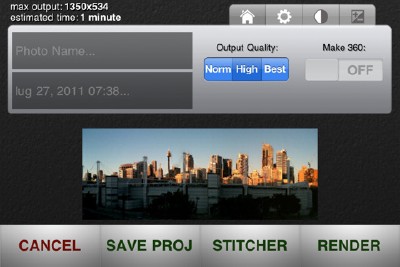 Panoramatic 360 v4.9.1 [iPhone/iPod Touch]