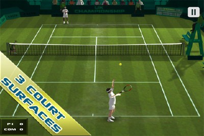 Cross Court Tennis v1.0 [iPhone/iPod Touch]