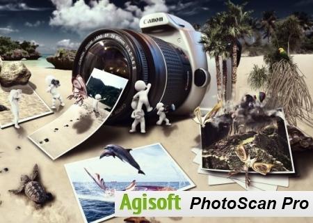 Agisoft PhotoScan Pro 0.8.3b (x32/x64) ML/RUS