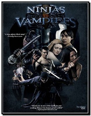 ������ ������ �������� / Ninjas vs. Vampires (2011) DVDRip