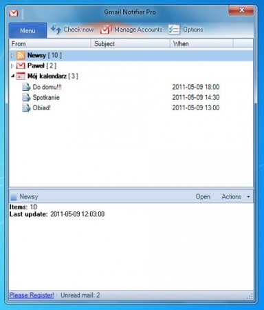 Gmail Notifier Pro 3.3.1