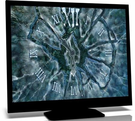 Ice Clock 2.0.0.6. 3D Screensaver