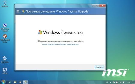 WINDOWS 7 Ultimate x64 for MSI WindPad 110W
