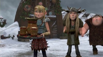 ��� ��������� �������: ��� ������ ����� / Dragons: Gift of the Night Fury (2011/DVDRip)