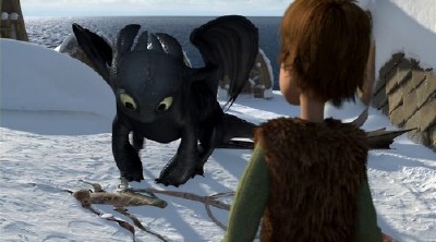 ��� ��������� �������: ��� ������ ����� / Dragons: Gift of the Night Fury (2011/DVDRip)