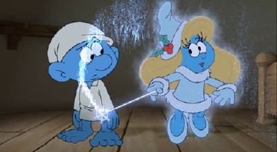 ��������. ��������������� ���� / The Smurfs. A Christmas Carol (2011/DVDRip)