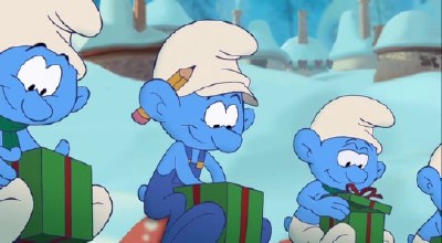 ��������. ��������������� ���� / The Smurfs. A Christmas Carol (2011/DVDRip)