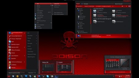 ���� ��� Windows 7: Poison Premium Theme by Mr Grim (2011) PC
