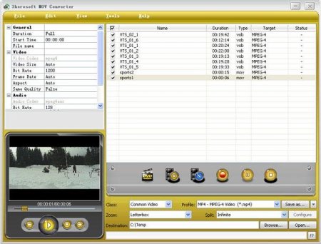 3herosoft MOV Converter v3.8.4.1219