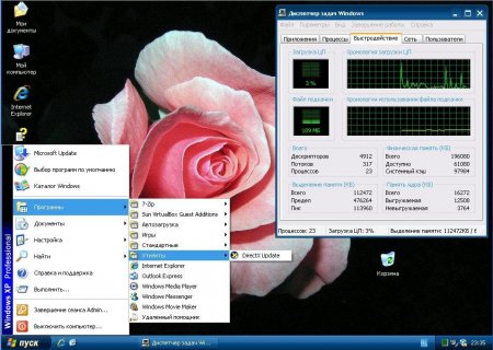 Windows XP Professional SP3 "Rosy Cat" (AHCI) (2011/RUS)