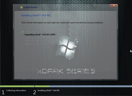 Windows 7 xDark� Deluxe v4.6 x64 RG - Codename: State Of Independence (DEC. 011)