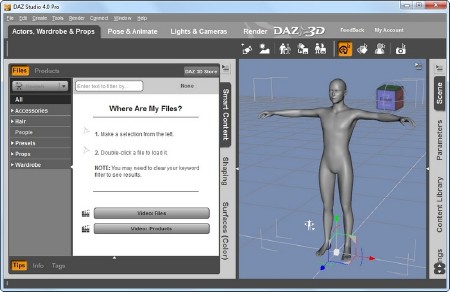 DAZ Studio Pro 4.0.3.47  