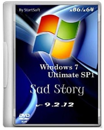 Windows 7 SP1 Sad Story x86/x64 By StartSoft (v 9.2.12/Rus)