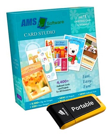 AMS Greeting Card Studio 5.43 Portable