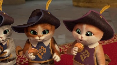 ��� � �������: ��� �������� / Puss in Boots: The Three Diablos (2011/HDRip)