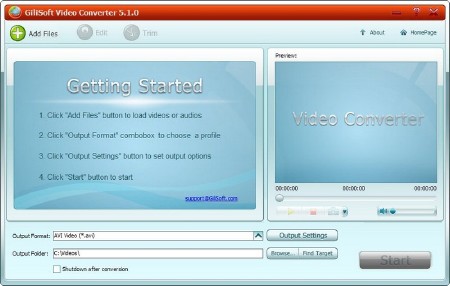 Giliisoft Video Converter 5.1.0  