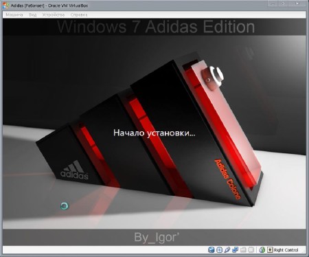 Windows 7 Adidas SP1 x86 Rus By Igor 2012