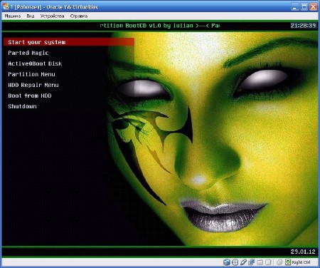 Partition BootCD 2.0 by iulian (2012/ENG)