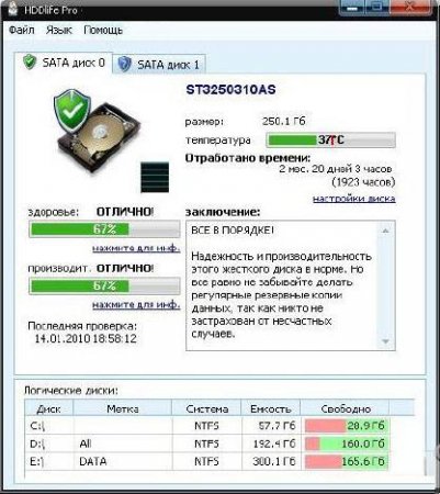 HDDlife Pro/for Notebooks 4.0.0.184
