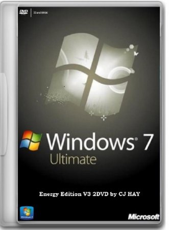 Windows 7 SP1 Ultimate Energy Edition V3 2DVD by CJ HAY
