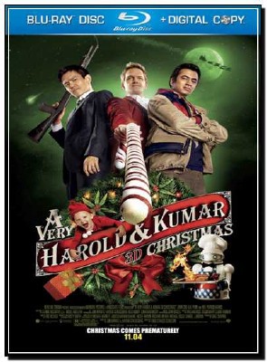 ������� ��������� �������� � ������ / A Very Harold & Kumar Christmas (2011) HDRip